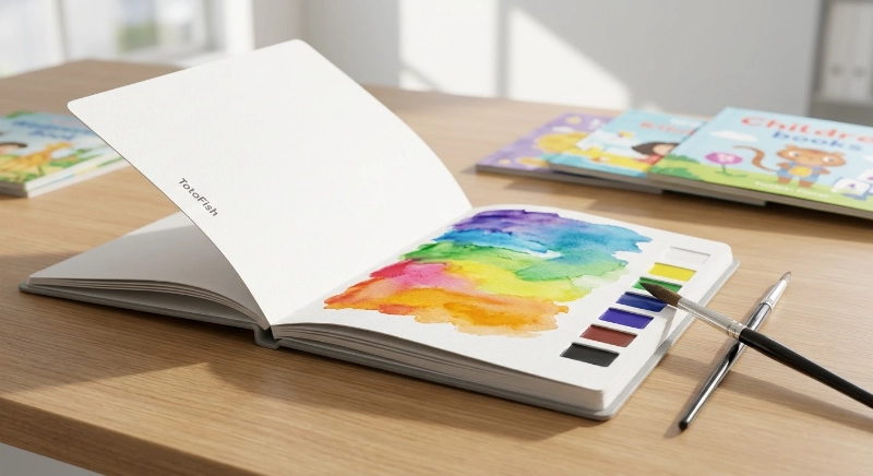 Cara Sumber Buku Mewarnai Watercolor Non-Toxic & Leak-Proof: Pandhuan Kontrol Kualitas Pabrik