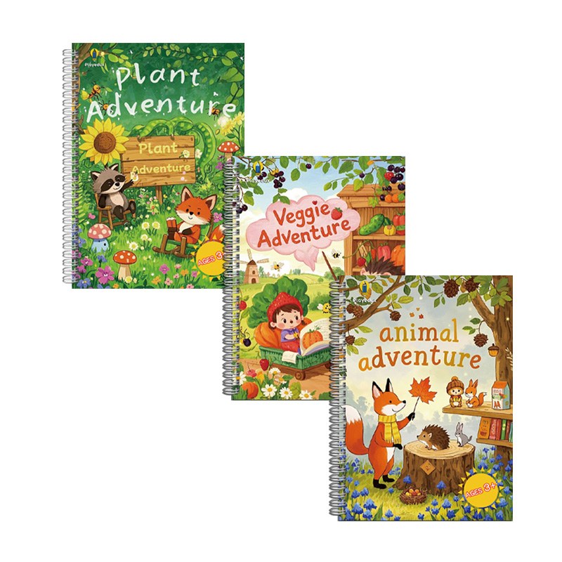 Buku Gambar Anak 3D sing Bisa Digunakake maneh