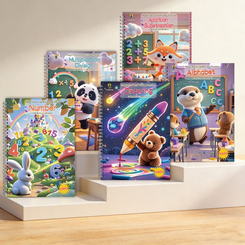 5 Buku Praktek Copybook Bundel