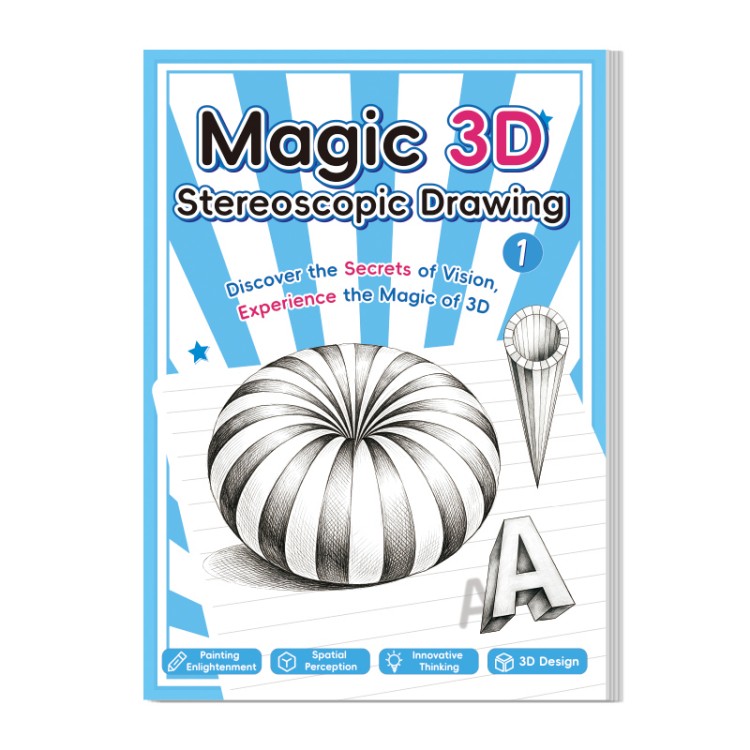 Buku Gambar Stereoscopic 3D Edisi Inggris
