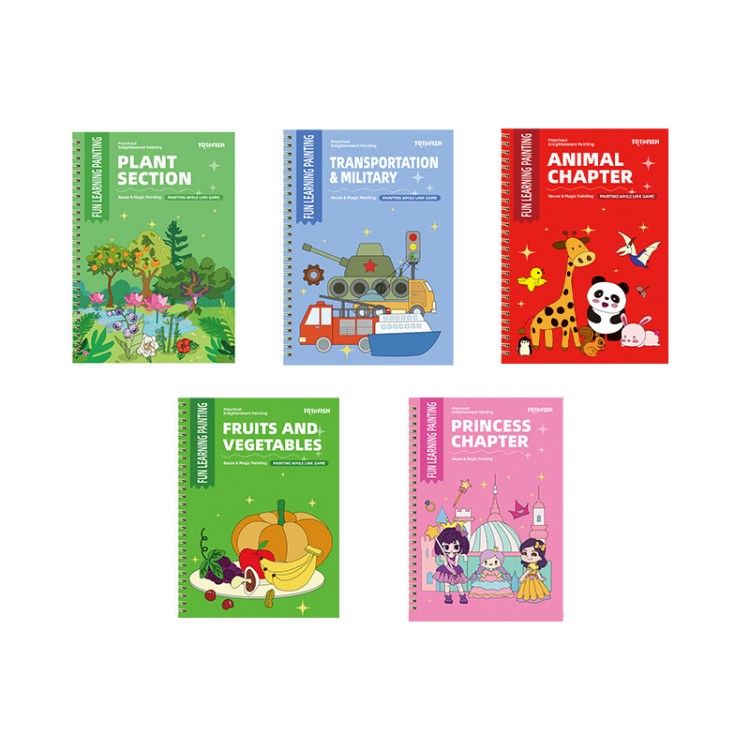 Cartoon Drawing Practice Copybook
