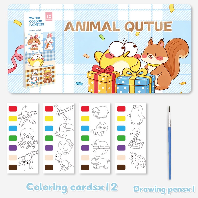 Buku Lukisan Cat Air TK