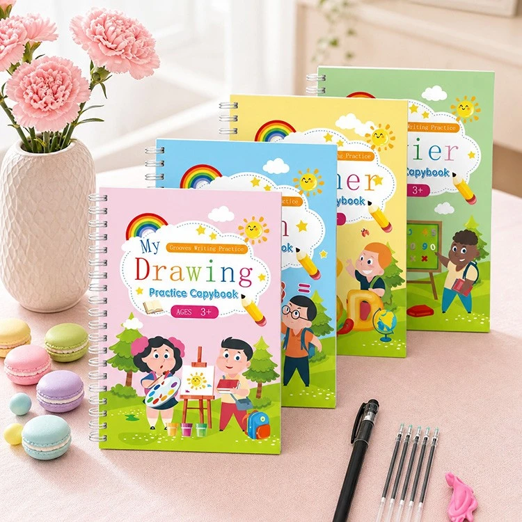 Buku Latihan Nulis Alur Piandel 4-Buku Set