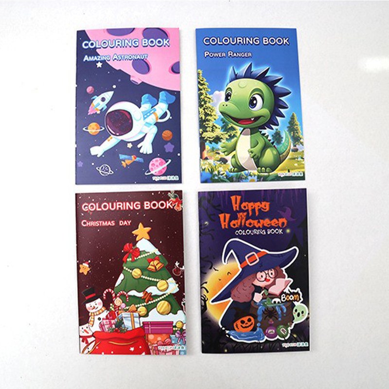 Buku Mewarnai Anak Staple Bound